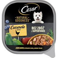 Produktbild von Cesar Hund Nassfutter Stückchen in Sauce Huhn und Schwein Getreidefrei 100 g - 100 g