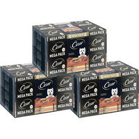 Produktbild von Cesar Klassik-Terrine Hund Nassfutter Multipack 3 x 24 x 150g Adult ohne Zucker und Farbstoffe