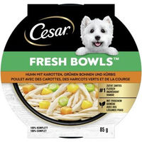 Produktbild von Cesar Nassfutter Hund Adult Huhn Stückchen in Sauce 10x85 g