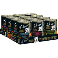 Produktbild von Cesar Natural Goodness Hundefutter Adult Multipack mit Huhn Truthahn und Fisch Getreidefrei 24 x 400 g - 24 x 400 g