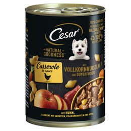 Cesar Natural Goodness Hundefutter Huhn mit Superfoods 400 g - 6 x 400 g – Bild 1 von 3