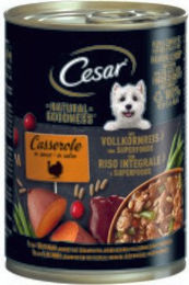 Produktbild von Cesar Natural Goodness Hundefutter Huhn und Vollkornnudeln 12x400 g - 12 x 400 g