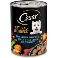 Produktbild von Cesar Natural Goodness Hundepaté Huhn getreidefrei Adult 6 x 400 g - 6 x 400 g