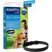 Produktbild von Ceva Adaptil Calm Halsband zur Beruhigung für Welpen und kleine Hunde Größe S