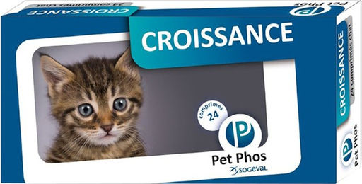 Produktbild von Ceva Pet-Phos Cat Growth Vitamine und Mineralstoffe für Kitten 96 Tabletten