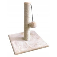 Produktbild von CEZ-TOM Kratzbaum für Katzen mit 32 cm Säule und Legewiese aus Sisal in Hellbeige