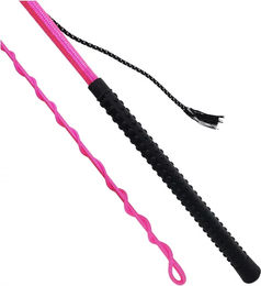 Produktbild von Chambrière York Shine Longierbedarf aus Nylon in Rosa