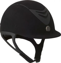 Produktbild von Chamude OneK Pro Reithelm für Damen und Herren aus Kunststoff in Schwarz