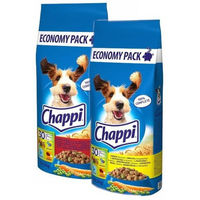 Produktbild von Chappi Hundefutter Mix mit Geflügel, Gemüse und Rindfleisch 27kg (2x 13,5kg) - 2 x 13,5 kg