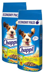 Chappi Trockenfutter für Hunde mit Geflügel Adult 2x 13,5kg – Bild 1 von 2