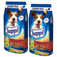 Produktbild von Chappi Trockenfutter für Hunde mit Rind und Geflügel 2x9kg