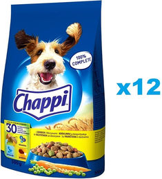 Chappi Trockenfutter Geflügel für ausgewachsene Hunde 12x500 g - 12 x 500 g – Bild 1 von 3