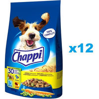 Produktbild von Chappi Trockenfutter Geflügel für ausgewachsene Hunde 12x500 g - 12 x 500 g