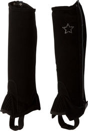 Produktbild von Chaps 4Riders Kids Chaps aus Kunstleder Schwarz Größe S