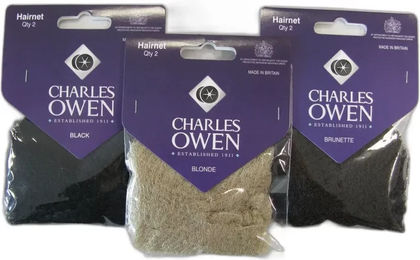 Produktbild von Charles Owen Haarnetz für Damen 2er Pack in Schwarz und Braun