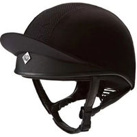 Produktbild von Charles Owen Reithelm Astm Pro Skull II Plus mit Glasfaserschale Schwarz Unisex 58 cm