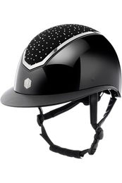Charles Owen Reithelm Kylo Crystal Wide Peak Schwarz 52-55 cm – Bild 1 von 4