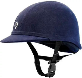 Produktbild von Charles Owen Reithelm YR8 Unisex Velours Grau Blau 58 cm