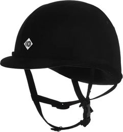 Produktbild von Charles Owen Reithelm YR8 Unisex Velours Grau oder Schwarz 59 cm