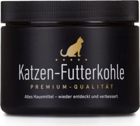 Produktbild von CharLine Futterkohle für Katzen zur Unterstützung der Magen-Darm-Gesundheit 175 g - 175 g