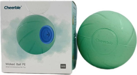 Cheerble Wicked Ball PE Elektronisches Hundespielzeug interaktiver selbstrollender Ball Grün - 1 Stk. – Bild 1 von 11