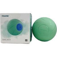 Produktbild von Cheerble Wicked Ball PE Elektronisches Hundespielzeug interaktiver selbstrollender Ball Grün - 1 Stk.