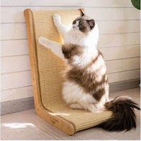 Produktbild von CheerPals Katzen Kratzbrett L-Form aus Sisal und Buchenholz in Beige