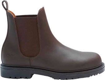 Chester Reitstiefel aus Leder in Braun mit CE-Zertifizierung – Bild 1 von 4