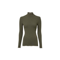 Produktbild von Chevalier Damenpullover Kelly Rifle aus Bio-Baumwolle Dunkeloliv Größe 40