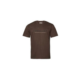 Chevalier Herren Logo T-Shirt aus Baumwolle Braun XXL – Bild 1 von 1
