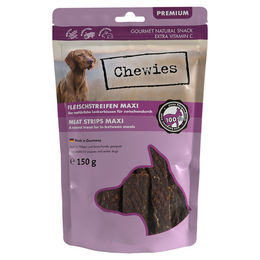Produktbild von Chewies Fleischstreifen Maxi Känguru Getreidefrei Monoprotein für Welpen 150 g - 150 g