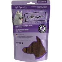 Produktbild von Chewies Fleischstreifen Maxi Trockenfleisch Ziege getreidefrei Monoprotein 8x150g