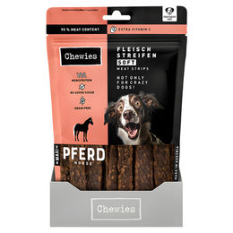 Chewies Fleischstreifen Pferd getreidefrei 450 g - 3 x 150 g – Bild 1 von 3