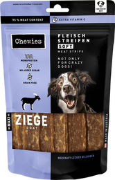 Chewies Fleischstreifen Soft Ziege Trockenfleisch getreidefrei mit hohem Fleischanteil 150 g – Bild 1 von 3