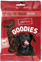 Produktbild von Chewies Goodies Maxi Belohnungssnack Rind für Hunde 4x200g