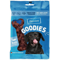Produktbild von Chewies Goodies Maxi Hundekausnacks Lachs 2x200 g