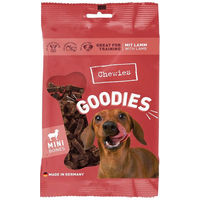 Produktbild von Chewies Goodies Mini Fleischsnacks Lamm für alle Altersstufen 12x125 g
