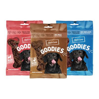 Produktbild von Chewies Hundeleckerli Maxi Mix Lamm Wild und Lachs Training für Welpen und große Hunde ohne Zucker mit hohem Fleischanteil 600 g