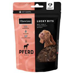 Chewies LuckyBits Belohnungssnack Pferd Wild und Strauß getreidefrei 80 g – Bild 1 von 1