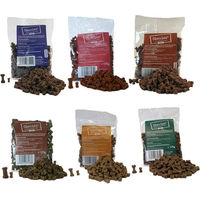 Produktbild von Chewies Mini Knöchelchen Belohnungssnack Mixpaket 6 Sorten ohne Zucker 12 x 125 g - 12 x 125 g