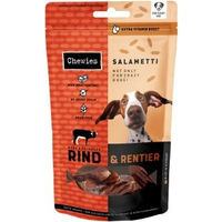 Produktbild von Chewies SALAMETTI Belohnungssnack Rentier Monoprotein mit hohem Fleischanteil 8x200g
