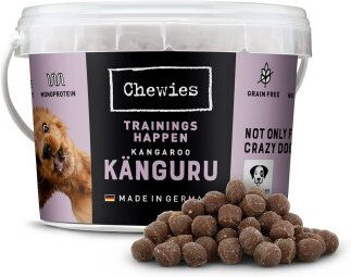 Chewies Trainings-Happen Monoprotein Hundesnack Känguru 300g - 300 g – Bild 1 von 12