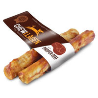 Produktbild von CHEWLLAGEN Kaurollen Rind Medium Monoprotein für Hunde 2er Pack
