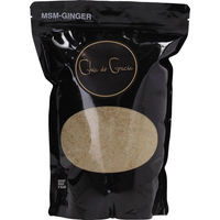 Produktbild von Chia de Gracia Bio MSM-Ingwer-Pulver Nahrungsergänzung für Gelenke, Knochen, Haut und Fell 1 kg - 1 kg