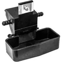 Produktbild von Chick'A Automatische Kaninchentränke aus Kunststoff Schwarz 2er Set - 2 x 2 l