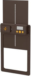 Chick'A Automatischer Hühnerstall Türsteher für Hühner aus Kunststoff in Braun – Bild 1 von 5