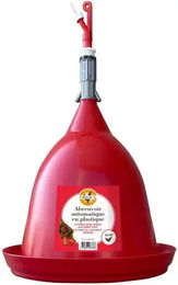 Produktbild von Chick'A Automatischer Kunststoff-Tränker für Geflügel in Rot