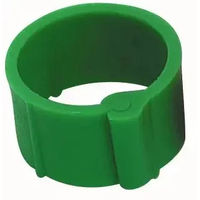 Produktbild von Chick'A Clip-Ring für Hühner 12 mm Grün aus Kunststoff