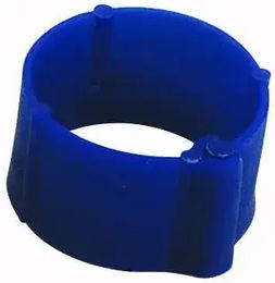 Produktbild von Chick'A Clip-Ring Hühnerstall-Zubehör aus Kunststoff Blau 50 Stück