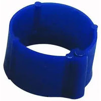Produktbild von Chick'A Clip-Ring Hühnerstall-Zubehör aus Kunststoff Blau 50 Stück